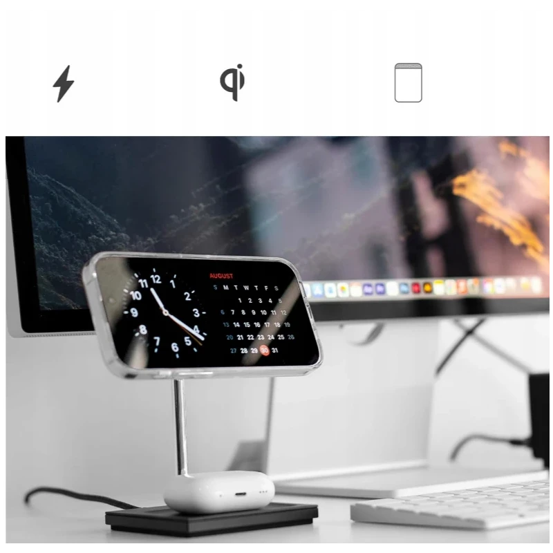Native Union Case dopasowane przeźroczyste etui iPhone 17Pro MagSafe plecki (transparent)