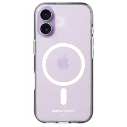 Native Union Case dopasowane przeźroczyste etui iPhone 17 MagSafe plecki (transparent)
