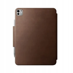 NOMAD skórzana obudowa ochronna iPad Pro 13 M4 2024 mocowaniem Apple Pencil (brown)
