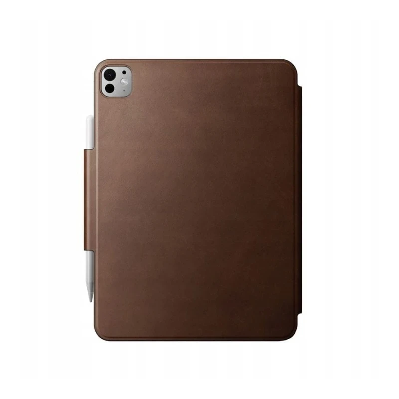 NOMAD skórzana obudowa ochronna iPad Pro 13 M4 2024 mocowaniem Apple Pencil (brown)