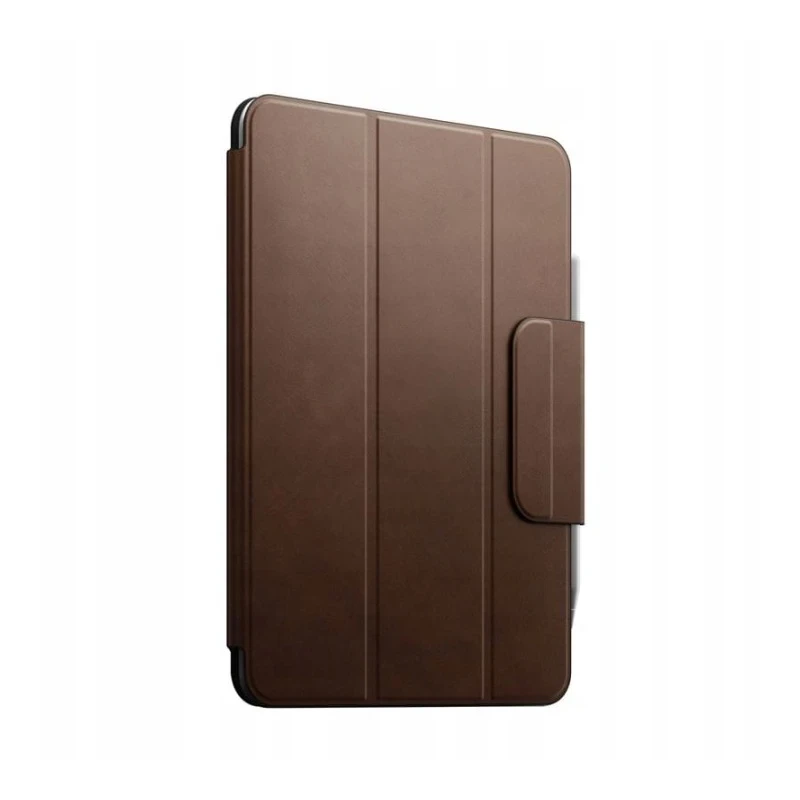 NOMAD skórzana obudowa ochronna iPad Pro 13 M4 2024 mocowaniem Apple Pencil (brown)