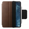 NOMAD skórzana obudowa ochronna iPad Pro 13 M4 2024 mocowaniem Apple Pencil (brown)