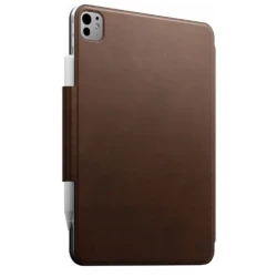 NOMAD skórzana obudowa ochronna iPad Pro 13 M4 2024 mocowaniem Apple Pencil (brown)