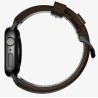 NOMAD Traditional Band skórzany pasek Apple Watch 46mm/49mm skóra Horween (rustic brown, black hardware)