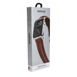 NOMAD Traditional Band skórzany pasek Apple Watch 46mm/49mm skóra Horween (45mm)/6/SE/5/4 (44mm)/3/2/1 (42mm)