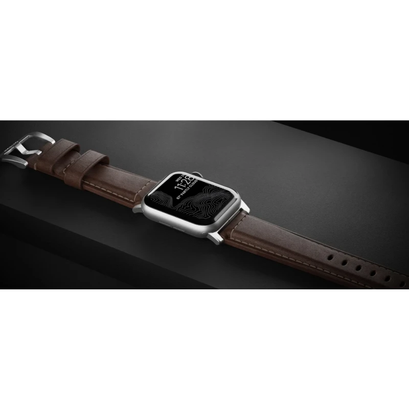 NOMAD Traditional Band skórzany pasek Apple Watch 46mm/49mm skóra Horween (45mm)/6/SE/5/4 (44mm)/3/2/1 (42mm)