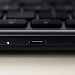 SATECHI Klawiatura Bezprzewodowa Slim EX1 Bluetooth 2.4 GHz USB-C Win Mac (space black)
