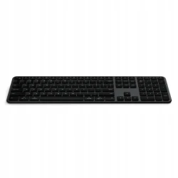 SATECHI Klawiatura Bezprzewodowa Slim EX3 Bluetooth 2.4 GHz USB-C Win Mac (space black)