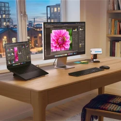 SATECHI Klawiatura Bezprzewodowa Slim EX3 Bluetooth 2.4 GHz USB-C Win Mac (space black)