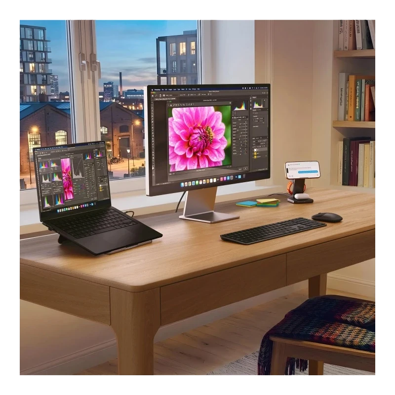 Satechi Slim EX3 - klawiatura Bluetooth do trzech urządzeń z przełącznikiem trybu Mac/Windows (space black)