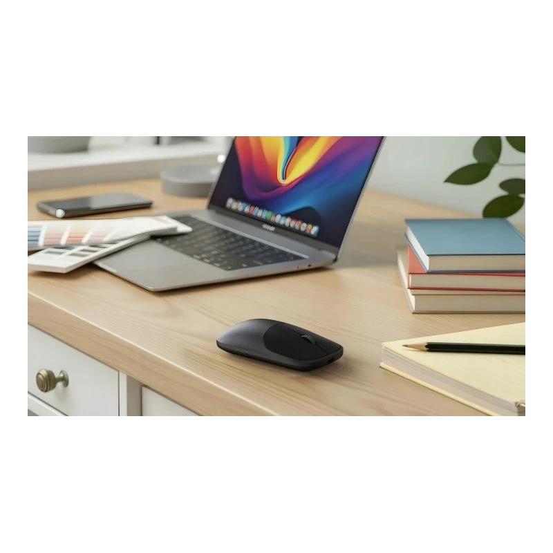 Satechi Slim EX Mouse - mysz bezprzewodowa do dwóch urządzeń (space black)
