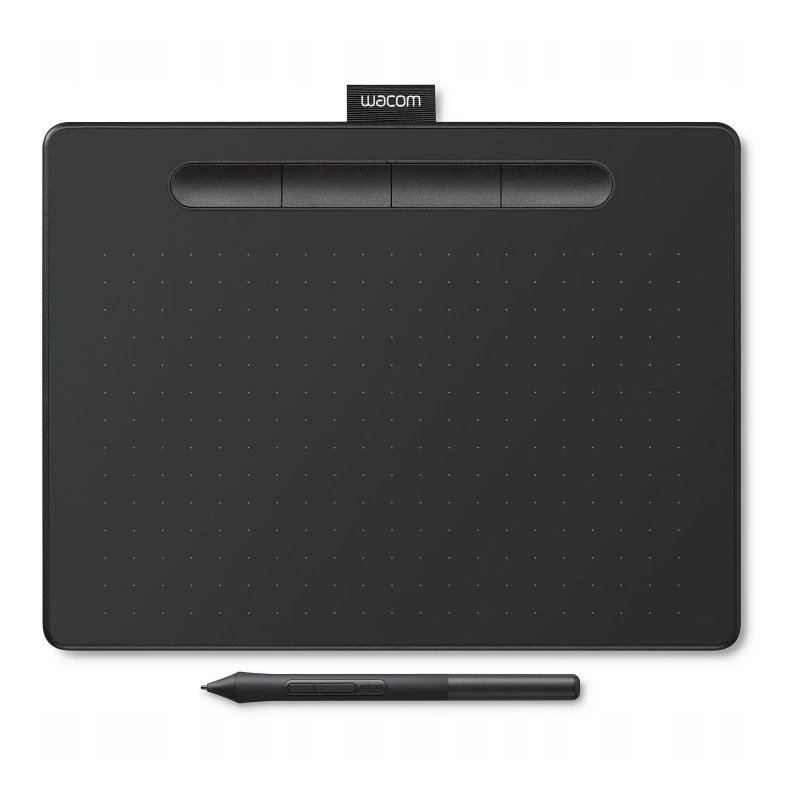 Wacom Intuos M - tablet piórkowy, czarny + 3 softy graficzne + Pen 4K