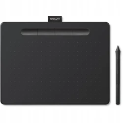 Wacom Intuos M - tablet piórkowy, czarny + 3 softy graficzne + Pen 4K