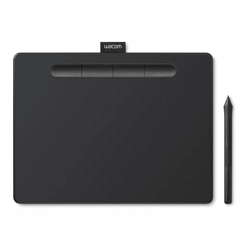 Wacom Intuos M - tablet piórkowy, czarny + 3 softy graficzne + Pen 4K