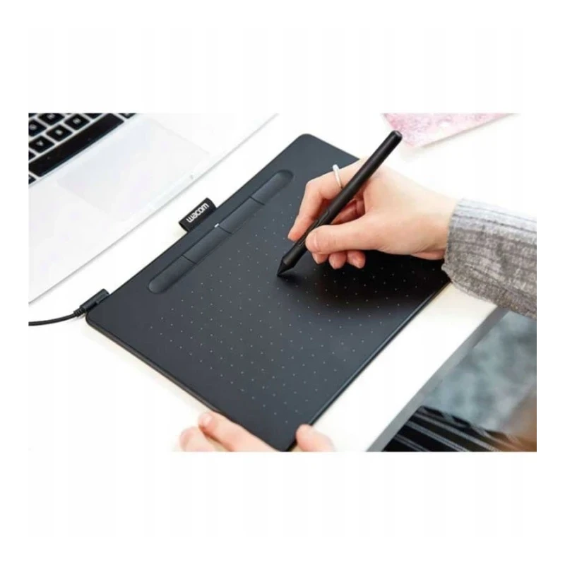 Wacom Intuos M - tablet piórkowy, czarny + 3 softy graficzne + Pen 4K