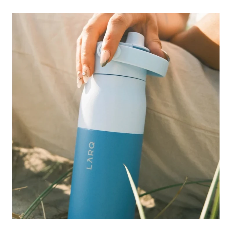 LARQ Bottle Swig Top - butelka termiczna ze słomką 1L (obsidian black)
