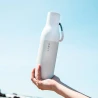 LARQ Bottle Flip Top - butelka termiczna ze słomką, wysuwany ustnik 500ml (granite white)