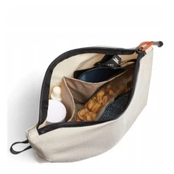 Bellroy Lite Pouch Duo zestaw dwóch organizerów kosmetyczek podróżnych (18 cm x 27 cm x 1,5 cm oraz 8 cm x 23 cm x 6 cm) (ash)