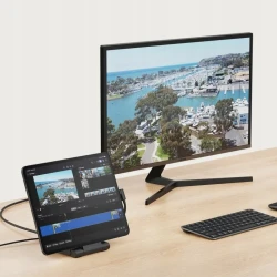 Satechi Stand Hub składana podstawka USB-C 100W PD USB-A 4K HDMI micro/SD