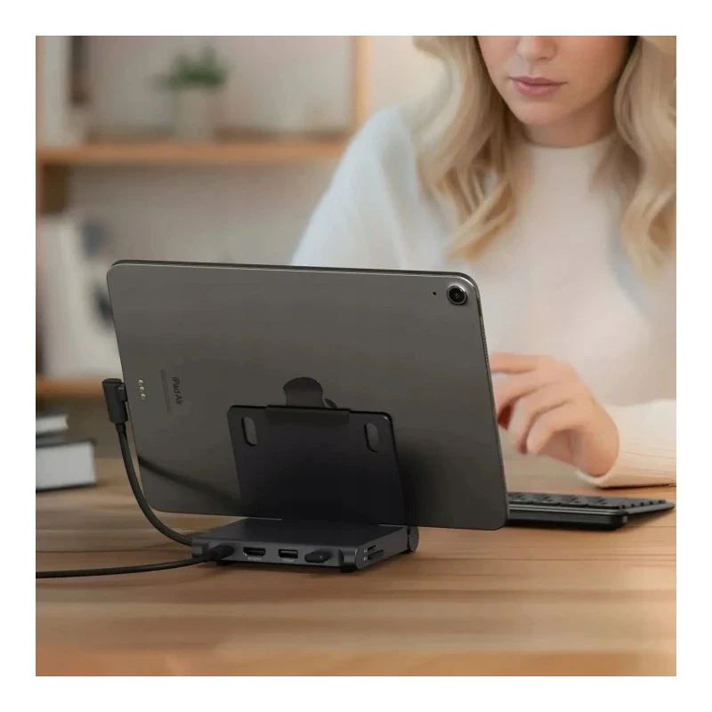 Satechi Stand Hub składana podstawka USB-C 100W PD USB-A 4K HDMI micro/SD