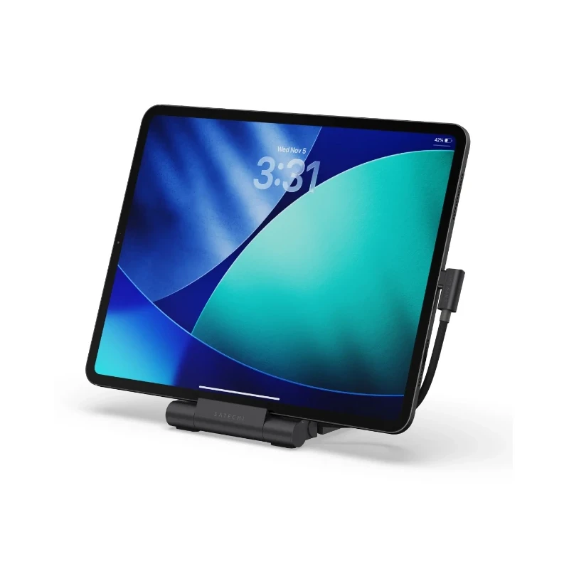 Satechi Stand Hub składana podstawka USB-C 100W PD USB-A 4K HDMI micro/SD