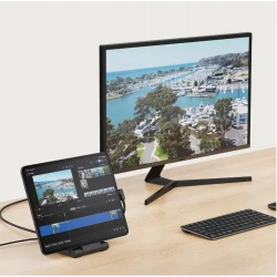 Satechi Stand Hub składana podstawka USB-C 100W PD USB-A 4K HDMI micro/SD