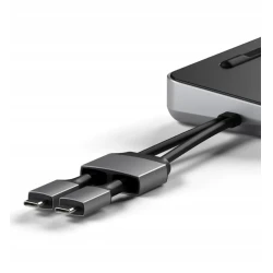 Satechi stacja dokująca do MacBook z podwójnym USB-C PD 75W HDMI M.2 NVMe