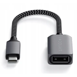 Satechi USB-C to USB 3.0 Adapter - aluminiowy adapter USB-C - USB-A 3.0 (space gray)