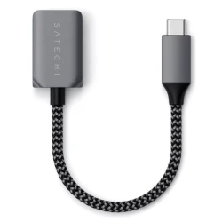 Satechi USB-C to USB 3.0 Adapter - aluminiowy adapter USB-C - USB-A 3.0 (space gray)