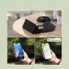 Satechi etui na okulary ze skóry wegańskiej z lokalizatorem Apple Find My (black)