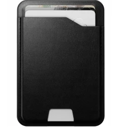 NOMAD Leather Mag Wallet skórzany portfel MagSafe i Apple Find My (black)