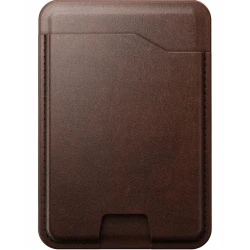 NOMAD Leather Mag Wallet skórzany portfel MagSafe i Apple Find My (brown)