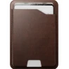 NOMAD Leather Mag Wallet skórzany portfel MagSafe i Apple Find My (brown)