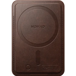 NOMAD Leather Mag Wallet skórzany portfel MagSafe i Apple Find My (brown)