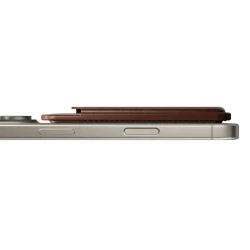 NOMAD Leather Mag Wallet skórzany portfel MagSafe i Apple Find My (brown)