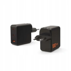 UAG SRGE Charger ładowarka sieciowa 100W USB-C USB-A wtyczki EU, UK, US (black)