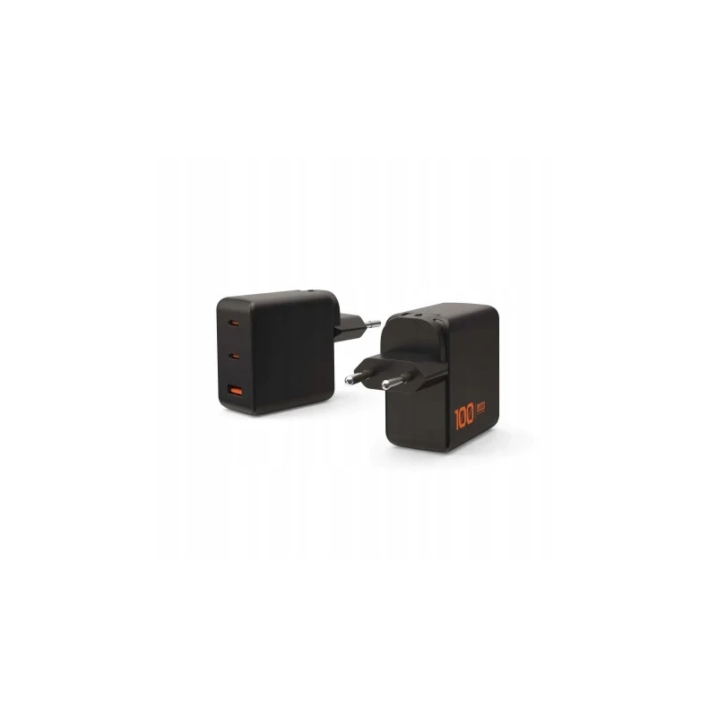 UAG SRGE Charger - ładowarka sieciowa 100W, 2x USB-C oraz USB-A, wtyczki EU, UK, US w zestawie (black)