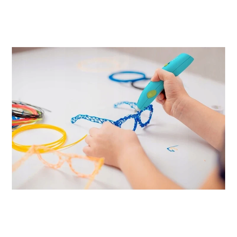 myFirst 3dPen Make Filaments - wkłady do długopisu 3D, zestaw 5 kolorów (cold color)