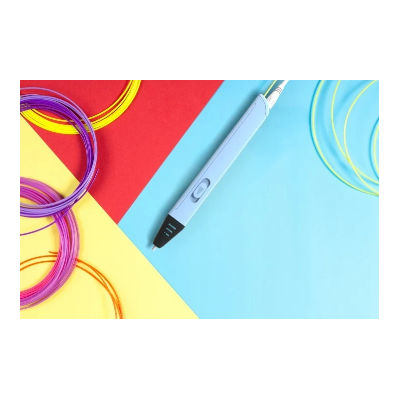 myFirst 3dPen Artist - długopis 3D, zawiera 6 kolorowych wkładów PLA (purple)