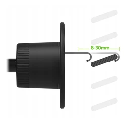 Mophie Snap+ MagSafe uchwyt samochodowy na kratkę nawiewu ładowaniem 15W