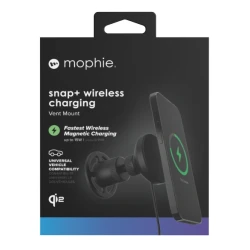 Mophie Snap+ MagSafe uchwyt samochodowy na kratkę nawiewu ładowaniem 15W