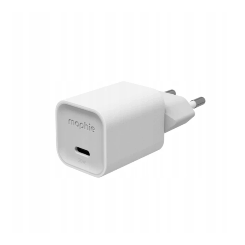 Mophie ROC GaN - ładowarka sieciowa, 1x USB-C, 20W (white)