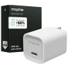 Mophie ROC GaN - ładowarka sieciowa, 1x USB-C, 20W (white)
