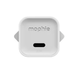 Mophie ROC GaN - ładowarka sieciowa, 1x USB-C, 20W (white)