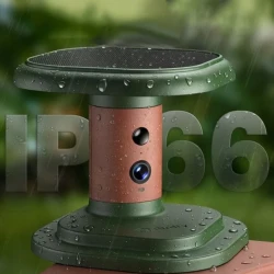 Birdfy Birdbath Jolly V - wanienka dla ptaków z kamerą 1080p HD 60 fps IP66