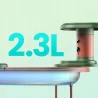 Birdfy Birdbath Jolly V - wanienka dla ptaków z kamerą 1080p HD 60 fps IP66