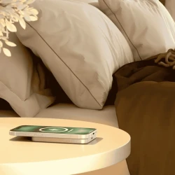 ZENS Slim Qi2 Aluminium Powerbank magnetyczny powerbank 5000 mAh MagSafe (white)