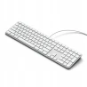 Satechi Slim LX3 Wired klawiatura USB-C/USB-A z układem numerycznym Mac/Win (silver)