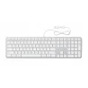 Satechi Slim LX3 Wired klawiatura USB-C/USB-A z układem numerycznym Mac/Win (silver)