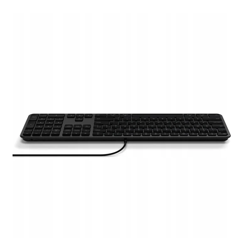 Satechi Slim LX3 Wired klawiatura USB-C/USB-A z układem numerycznym Mac/Win (space black)